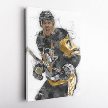 Load image into Gallery viewer, Evgeni Malkin Wall Art - Pittsburgh Penguins NHL Legend Canvas Print
