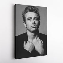 Load image into Gallery viewer, James Dean Canvas – Classic Hollywood Wall Art Gift for Film Buffs and Icon Lovers
