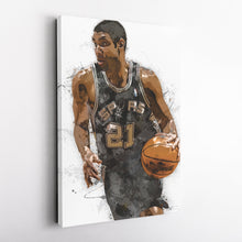 Load image into Gallery viewer, Tim Duncan Canvas Art – San Antonio Spurs Wall Decor
