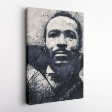 Load image into Gallery viewer, Marvin Gaye Canvas Art – Geometric Music Wall Decor
