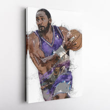 Load image into Gallery viewer, Karl Malone Canvas Art – Utah Jazz Wall Decor
