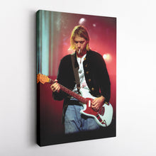 Load image into Gallery viewer, Kurt Cobain Canvas – Nirvana Rock Legend Wall Art
