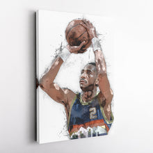 Load image into Gallery viewer, Alex English Canvas Art – Denver Nuggets Wall Decor
