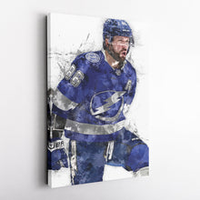 Load image into Gallery viewer, Nikita Kucherov Canvas Art – Tampa Bay Lightning Wall Decor
