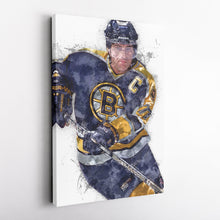 Load image into Gallery viewer, Ray Bourque Canvas Art – Boston Bruins Wall Decor
