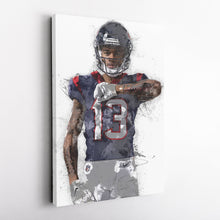 Load image into Gallery viewer, Tank Dell Canvas Art – Houston Texans Wall Decor
