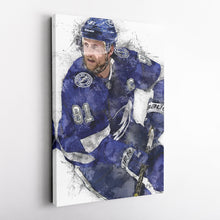 Load image into Gallery viewer, Steven Stamkos Canvas Art – Tampa Bay Lightning Wall Decor
