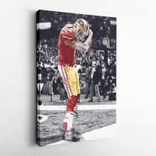 Load image into Gallery viewer, Colin Kaepernick Canvas Art – 49ers Celebration Wall Decor
