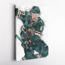 Load image into Gallery viewer, Kirill Kaprizov Canvas Art – Minnesota Wild Wall Decor
