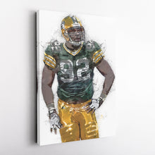 Load image into Gallery viewer, Reggie White Canvas Art – Green Bay Packers Wall Decor
