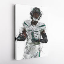 Load image into Gallery viewer, Sauce Gardner Canvas Art – New York Jets Wall Decor
