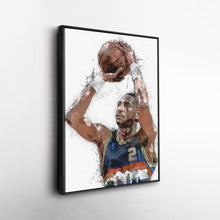 Load image into Gallery viewer, Alex English Canvas Art – Denver Nuggets Wall Decor
