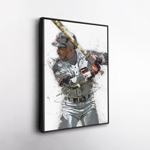 Load image into Gallery viewer, Barry Bonds Canvas Art – San Francisco Giants Wall Decor
