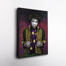 Load image into Gallery viewer, Jimi Hendrix Canvas Print – Guitarist &amp; Singer Wall Art for Home Music Decor
