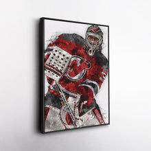 Load image into Gallery viewer, Martin Brodeur Canvas Art – New Jersey Devils Wall Decor
