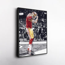 Load image into Gallery viewer, Colin Kaepernick Canvas Art – 49ers Celebration Wall Decor
