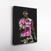 Load image into Gallery viewer, Carlos Alcaraz Canvas Print – Iconic Tennis Wall Art for Man Cave or Home

