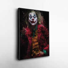 Load image into Gallery viewer, Joker Smoking Canvas – Dark Villain Wall Art Gift for Movie &amp; Comic Fans

