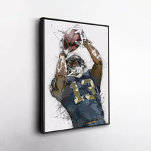 Load image into Gallery viewer, Michael Thomas Canvas Art – New Orleans Saints Wall Decor
