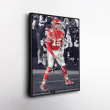 Load image into Gallery viewer, Patrick Mahomes Canvas Art – Chiefs Celebration Wall Decor
