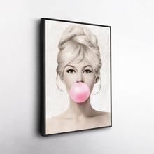 Load image into Gallery viewer, Brigitte Bardot Canvas Print – French Actress Wall Art for Home, Studio, or Salon
