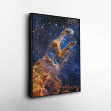 Load image into Gallery viewer, Pillars of Creation NASA Canvas Art - James Webb Space Telescope Decor
