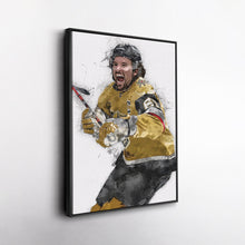 Load image into Gallery viewer, Mark Stone Canvas Art – Vegas Golden Knights Wall Decor
