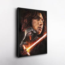 Load image into Gallery viewer, Kylo Ren Star Wars Poster Canvas Wall Art Decor - Dark Side Art
