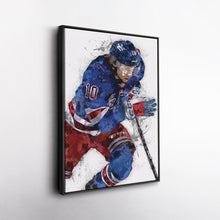 Load image into Gallery viewer, Artemi Panarin Canvas Art – New York Rangers Wall Decor
