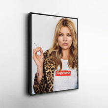 Load image into Gallery viewer, Kate Moss Canvas – Fashion Icon Wall Art  Decor
