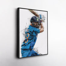 Load image into Gallery viewer, Virat Kohli Canvas Art – India Cricket Wall Decor
