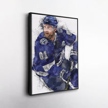 Load image into Gallery viewer, Steven Stamkos Canvas Art – Tampa Bay Lightning Wall Decor
