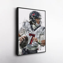Load image into Gallery viewer, C.J. Stroud Canvas Art – Houston Texans Wall Decor
