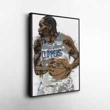 Load image into Gallery viewer, Kawhi Leonard Canvas Art – Los Angeles Clippers Wall Decor
