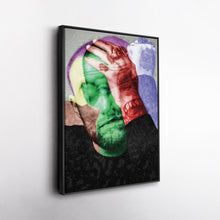 Load image into Gallery viewer, Mac Miller Circles Canvas – Rapper Wall Art Gift for Music Fans and Collectors

