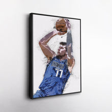 Load image into Gallery viewer, Luka Doncic Canvas Art – Dallas Mavericks Wall Decor
