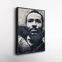 Load image into Gallery viewer, Marvin Gaye Canvas Art – Geometric Music Wall Decor
