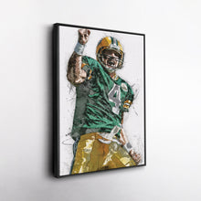 Load image into Gallery viewer, Brett Favre Canvas Art – Green Bay Packers Wall Decor
