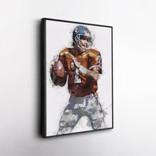 Load image into Gallery viewer, John Elway Canvas Art – Denver Broncos Wall Decor
