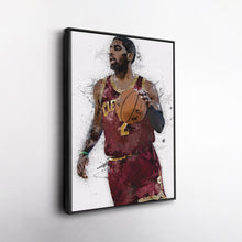 Load image into Gallery viewer, Kyrie Irving Canvas Art – Cleveland Cavaliers Wall Decor
