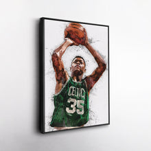 Load image into Gallery viewer, Reggie Lewis Canvas Art – Boston Celtics Wall Decor
