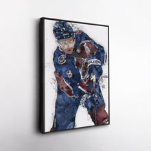 Load image into Gallery viewer, Cale Makar Canvas Art – Colorado Avalanche Wall Decor

