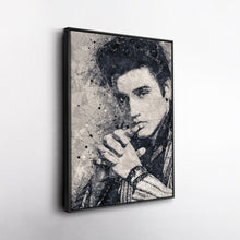 Load image into Gallery viewer, Elvis Presley Canvas – Geometric Music Wall Art Gift for Rock &amp; Roll Fans

