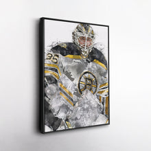 Load image into Gallery viewer, Linus Ullmark Canvas Art – Boston Bruins Wall Decor
