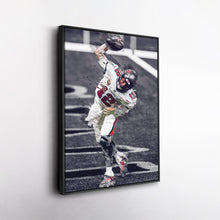 Load image into Gallery viewer, Tom Brady Canvas Art – Buccaneers Spiking Ball Decor
