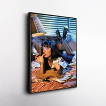 Load image into Gallery viewer, Pulp Fiction Uma Canvas – Cult Classic Wall Art Decor
