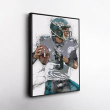 Load image into Gallery viewer, Nick Foles Canvas Art – Philadelphia Eagles Wall Decor
