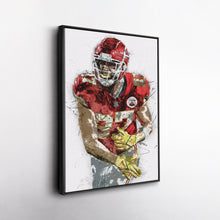 Load image into Gallery viewer, Travis Kelce Canvas Art – Kansas City Chiefs Wall Decor
