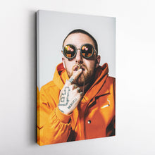 Load image into Gallery viewer, Mac Miller Canvas – Rap Icon Wall Art for Studio Decor
