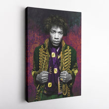 Load image into Gallery viewer, Jimi Hendrix Canvas Print – Guitarist &amp; Singer Wall Art for Home Music Decor
